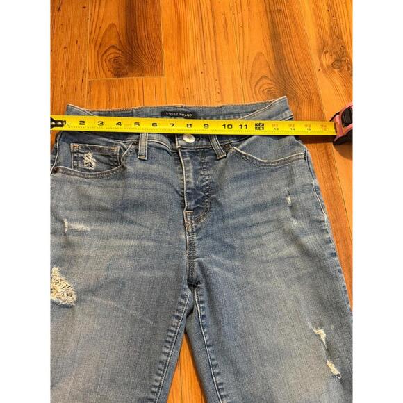 Lucky Brand Distressed Blue Skinny Jeans Mid Rise Women’s 28 - Picture 3 of 6
